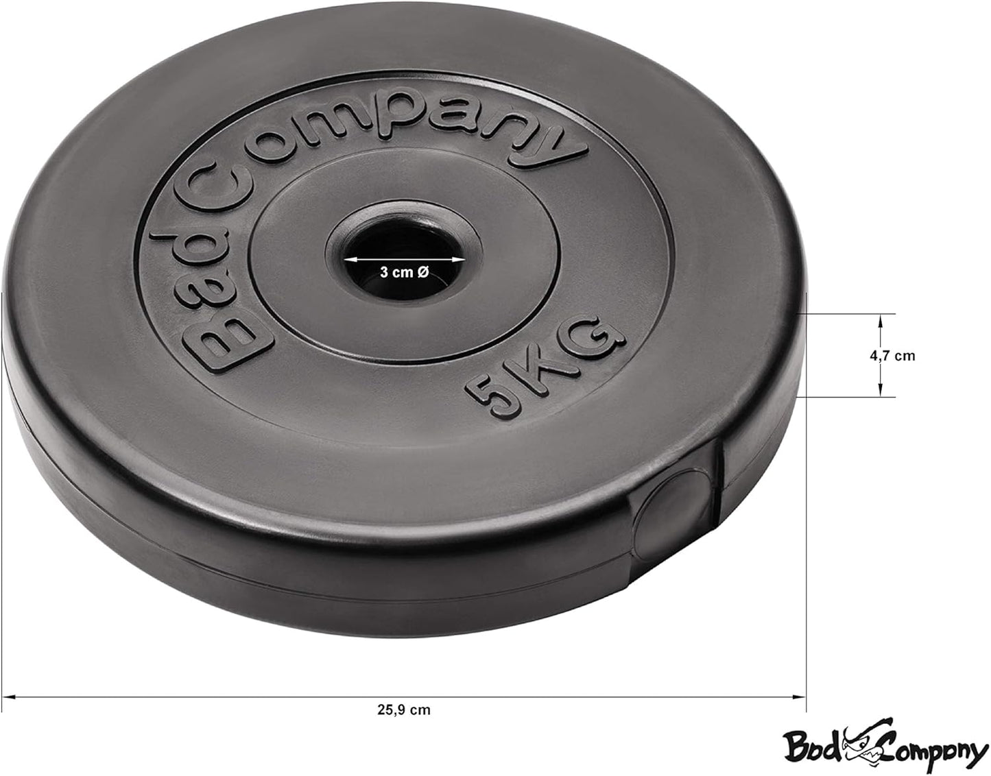 Juego De Pesas 4 X 5 Kg + 4 X 2,5 Kg, Pesas De Goma Para Mancuernas Largas Y Mancuernas Cortas
