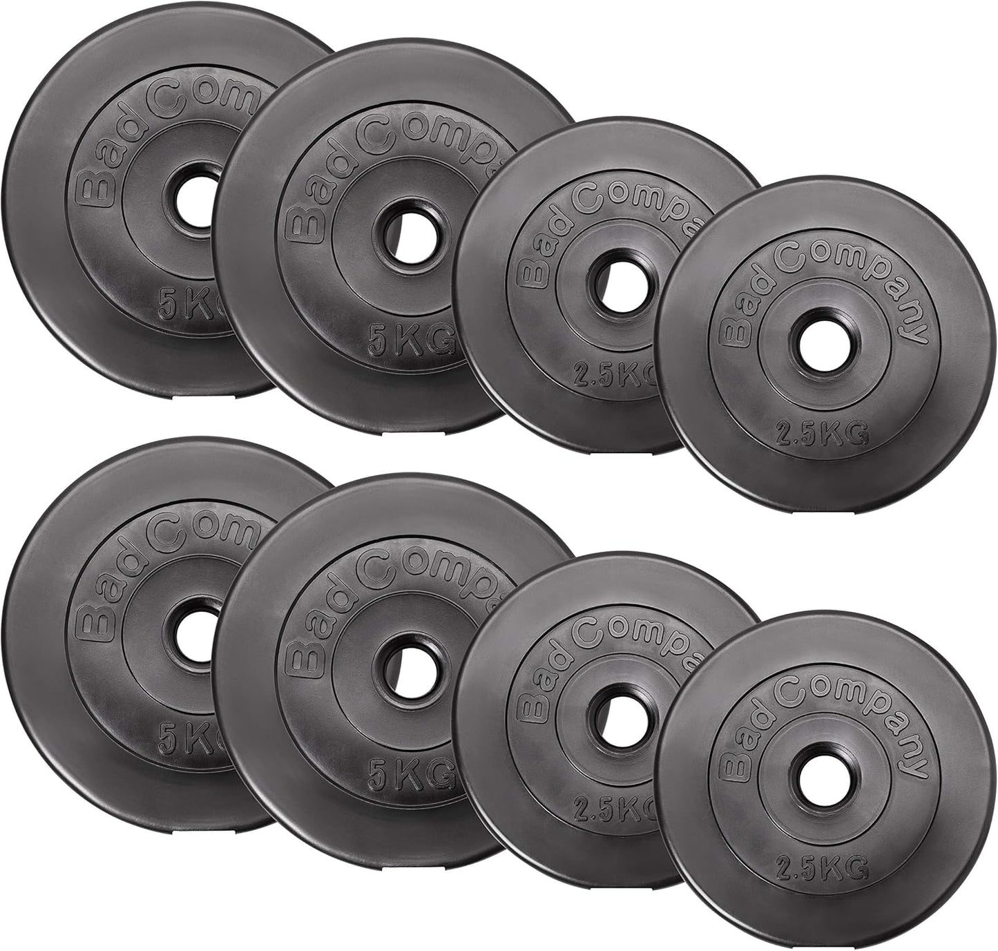 Juego De Pesas 4 X 5 Kg + 4 X 2,5 Kg, Pesas De Goma Para Mancuernas Largas Y Mancuernas Cortas