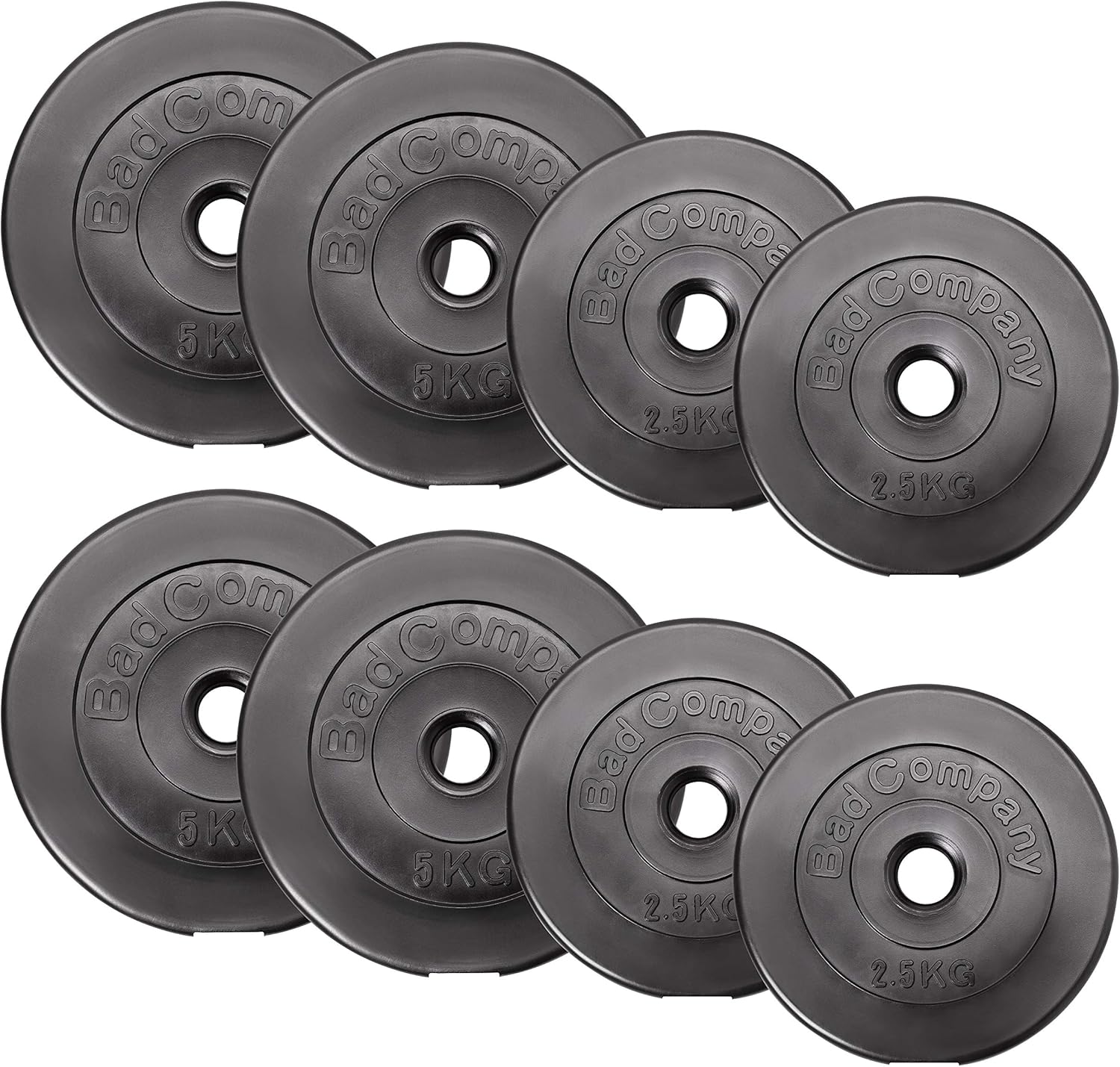  Juego De Pesas 4 X 5 Kg + 4 X 2,5 Kg, Pesas De Goma Para Mancuernas Largas Y Mancuernas Cortas